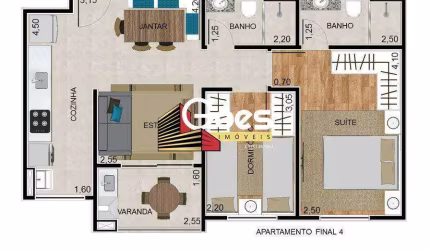Residencial Mont Blanc - 2 dorms na Vila Bocaina em Mauá