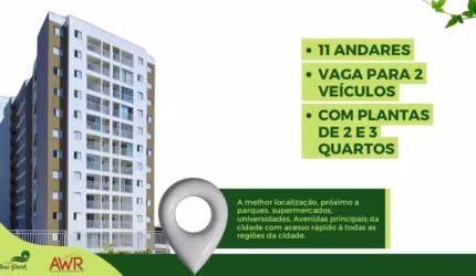 Apartamento à venda no Colina Park em Cuiabá MT