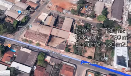Terreno comercial para locação no Parque Ohara em Cuiabá MT