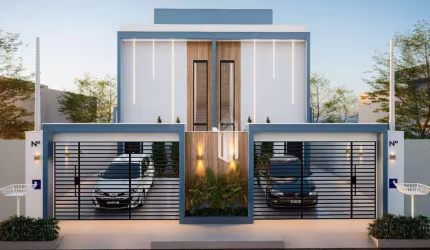 Sobrado com 2 dormitórios à venda, 88 m² por R$ 390.000,00 - Morro do Algodão - Caraguatatuba/SP