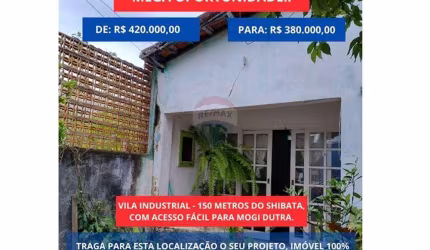 Casa Térrea - Excelente Localização (Foco da Divulgação: Terreno 'Área e Localização')