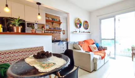 Apartamento com 2 dormitórios à venda, 54 m² por R$ 400.000,00 - Aparecida - Santos/SP