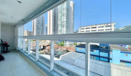 Apartamento com 2 dormitórios à venda, 87 m² por R$ 999.000,00 - Pompéia - Santos/SP