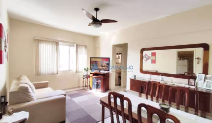 Apartamento no Campo Grande com  2 dormitórios à venda, 112 m² por R$ 439.000 - Campo Grande - Santos/SP