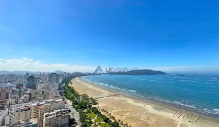 Apartamento com 1 dormitório à venda, 72 m² por R$ 1.550.000,00 - José Menino - Santos/SP