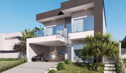 Linda casa à venda com 360 m² em condomínio fechado em  Atibaia - SP Condomínio