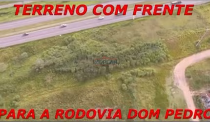 Área comercial e industrial- frente para Rod. Dom Pedro