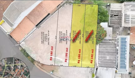 Lotes a venda no Jardim Imperial, 163,00m²