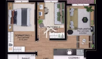 Apartamento Residencial , Barnabé, Gravataí - AP4247.