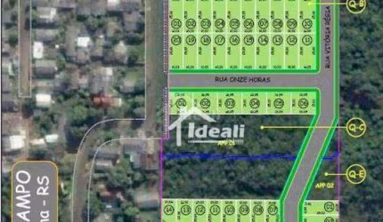 Terreno Residencial à venda, Campo Grande, Estância Velha - TE0436.