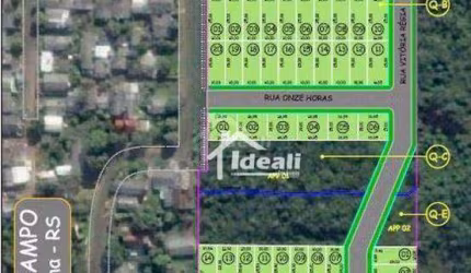Terreno Residencial à venda, Campo Grande, Estância Velha - TE0438.