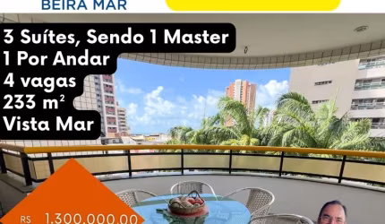 Apartamento no Meireles Vista Mar