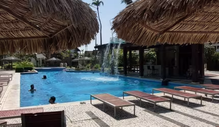 Apartamento Mobiliado com 1 quarto no Taiba Beach Resort em São Gonçalo do Amarante - CE