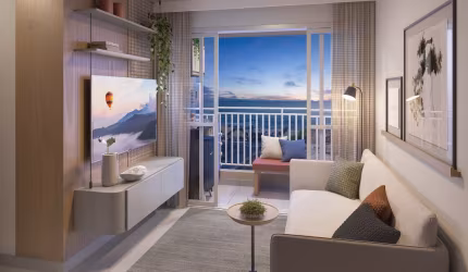 Apartamentos novos Stílo Praia  frente para o mar