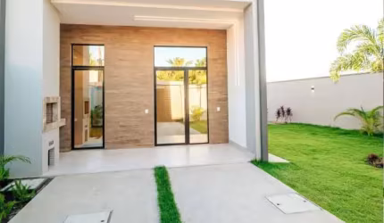 Lançamento! Casa para venda com 3 suítes no Eusébio