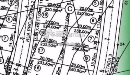 Residencial Menezes II em Bady Bassitt lote com 260m²