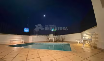 CENTRO - Cobertura Duplex, alto padrão, face sombra, vista maravilhosa para cidade