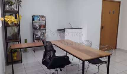 Excelente sala na Zona sul de rio Preto - Mobiliada com acessibilidade Parque Estoril
