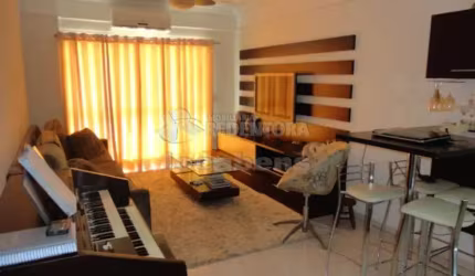 Parque Estoril / Edifício Aramaico - Apartamento 03 dormitórios, 2 vagas, coz planejada, sacada, andar alto