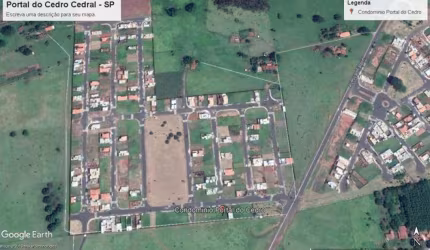 Terreno Padrão em Cedral
