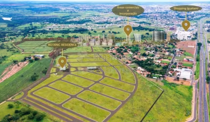 Terreno Venda Condomínio Botanic Residence Zona Sul