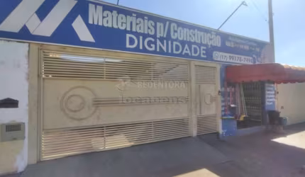 Casa com Salão Comercial Locação ou Venda Residencial Dignidade