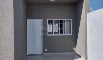 Casa nova à venda no bairro Menezes V de 02 dormitórios sendo 01 tipo apartamento