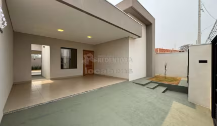 Linda casa no nova Residencial Setsul II
