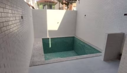 Casa de Vila em Campo Grande, Santos - 2 Suítes, 100m², R$ 855mil