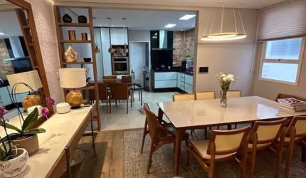Tríplex a venda na Vila Belmiro, 3 suítes, porteira fechada, piscina, área gourmet, cinema, sauna