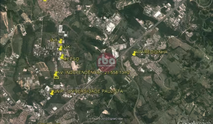 Área de 21,588 m² (testada 115 m)  Av. Independência