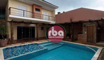 Casa com piscina e  3 quartos para alugar, 430 m² por R$ 8.033/mês - Condomínio Saint Claire - Sorocaba/SP