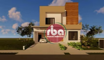 Linda Casa Nova no Condomínio Residencial Central Parque em Salto