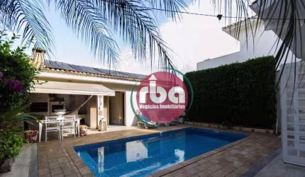 Casa com piscina com 4 dormitórios à venda, 287 m² por R$ 1.100.000 - Condomínio Granja Olga - Sorocaba/SP
