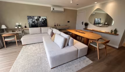 LINDO APARTAMENTO DECORADO E MOBILIADO