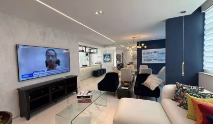 Magnífico apartamento à Venda no Corredor da Vitória - VISTA MAR - 170m2 - 3 suítes - 2 vagas