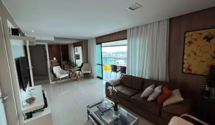 Excelente apartamento no Soho Manhattan, Paralela, 113m², 3/4, 2 suítes, finamente decorado, 2 vagas