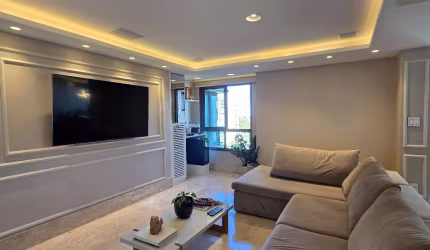 Apartamento à venda no Parque Tropical | 155m² | VISTA MAR Frontal | Nascente Total | 3 suíte |