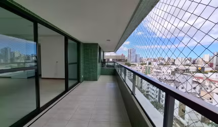 Pituba - 151,56 m² - 4/4 - 3 suíte - 1 gabinete - Varanda - Lavabo - Nascente -  2 vagas -