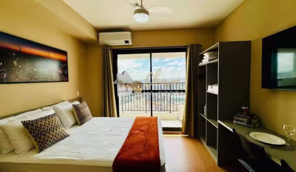 Studio mobiliado à venda no Centro