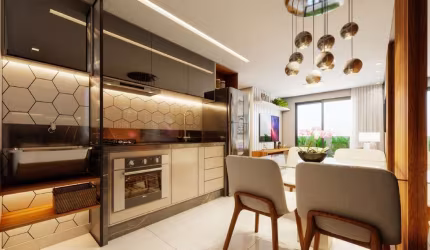 Residencial Iohana Reis Samambaia Norte APTO 2 Quartos 1 Vaga 47,6m² Varanda