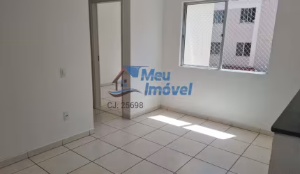 Total Ville Santa Maria APTO 2 Quartos 1 Vaga 45m² Portaria Área de Lazer Gás
