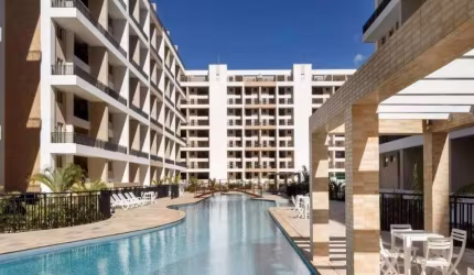 CSG 3  Taguá Life 1 Quarto 1 Vaga 50m² Varanda Reformado Armários Lazer