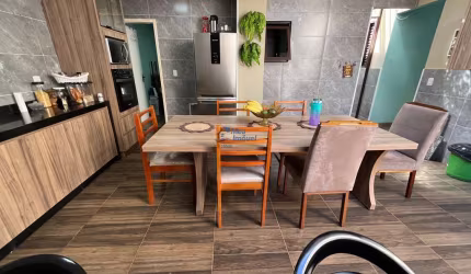 QNP 34 Ceilândia Sul Casa 3 Quartos 1 Suíte 2 Vagas 120m² Porcelanato Armários