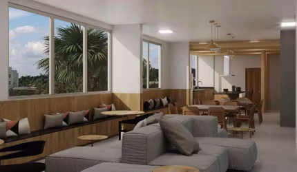 QE 05 Guará I PARK 5 1 Quarto 1 Vaga 29m² Armários Mobiliada AC FINAN FGTS Lazer