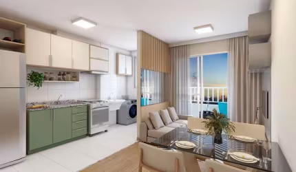 Quadra 03 Cond Giardini Di Fiori Gama 2 Quarto1 Vaga 53m² Lazer completo Ac FGTS