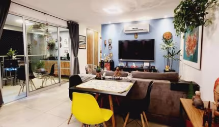Av Pau Brasil VIA AZALEAS 2 Quartos 2 suítes 1 Vaga 90m² Varanda Armários FGTS