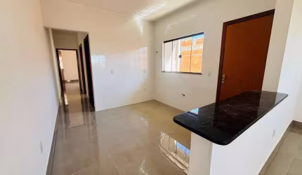 Casa Bairro JK Luziânia 2 Quartos 4 Vagas 84m² Quintal Pia Bancada Granito