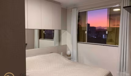 Lindo apartamento de 1 suíte mais 1 dormitório, sacada com churrasqueira à carvão
