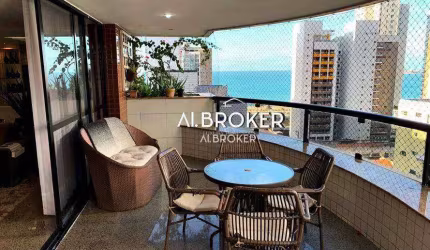 No Meireles  Apartamento com 5 dormitórios à venda, 314 m² por R$ 1.890.000 - Meireles - Fortaleza/CE